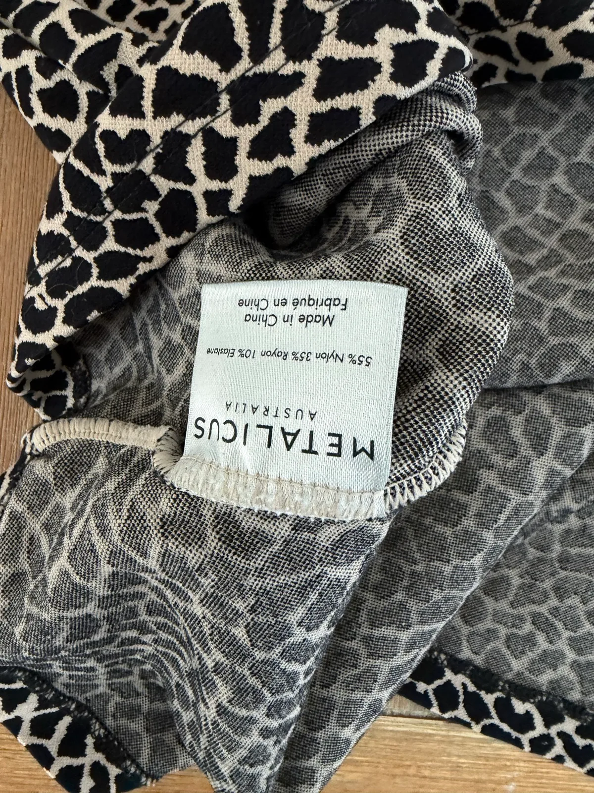 Metalicus stretch knit animal print dress (10) — photo 3