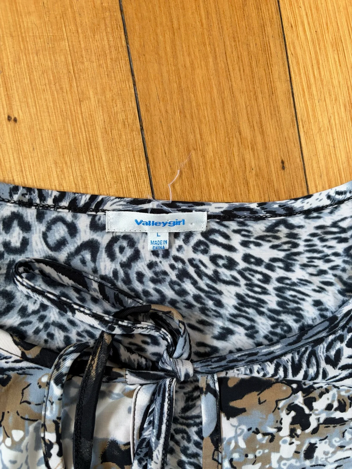 Valleygirl animal print dress size L – photo 2