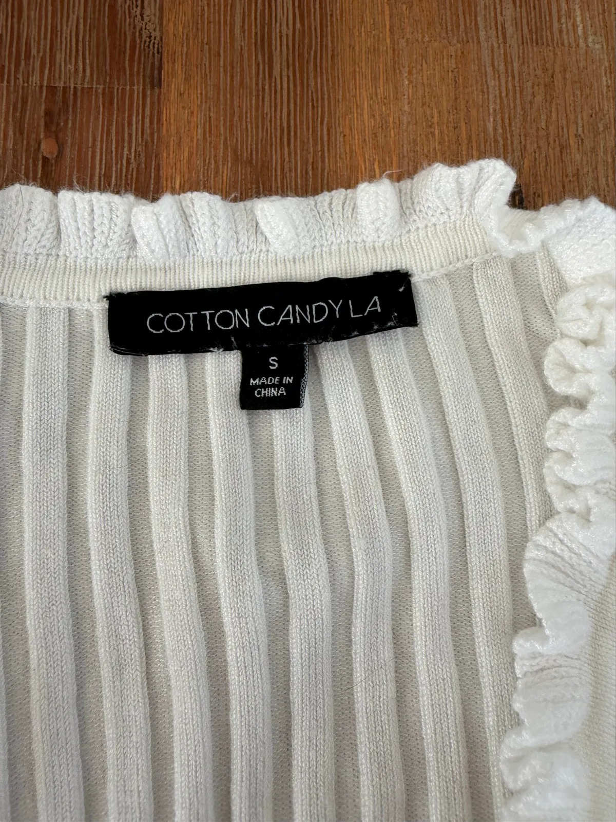 Cotton on candy LA cropped cardigan size  s – photo 2