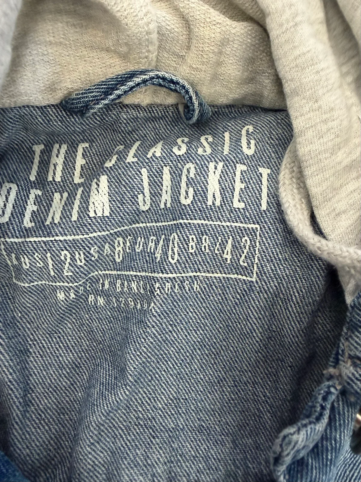 The classic denim jacket size 12 – photo 2