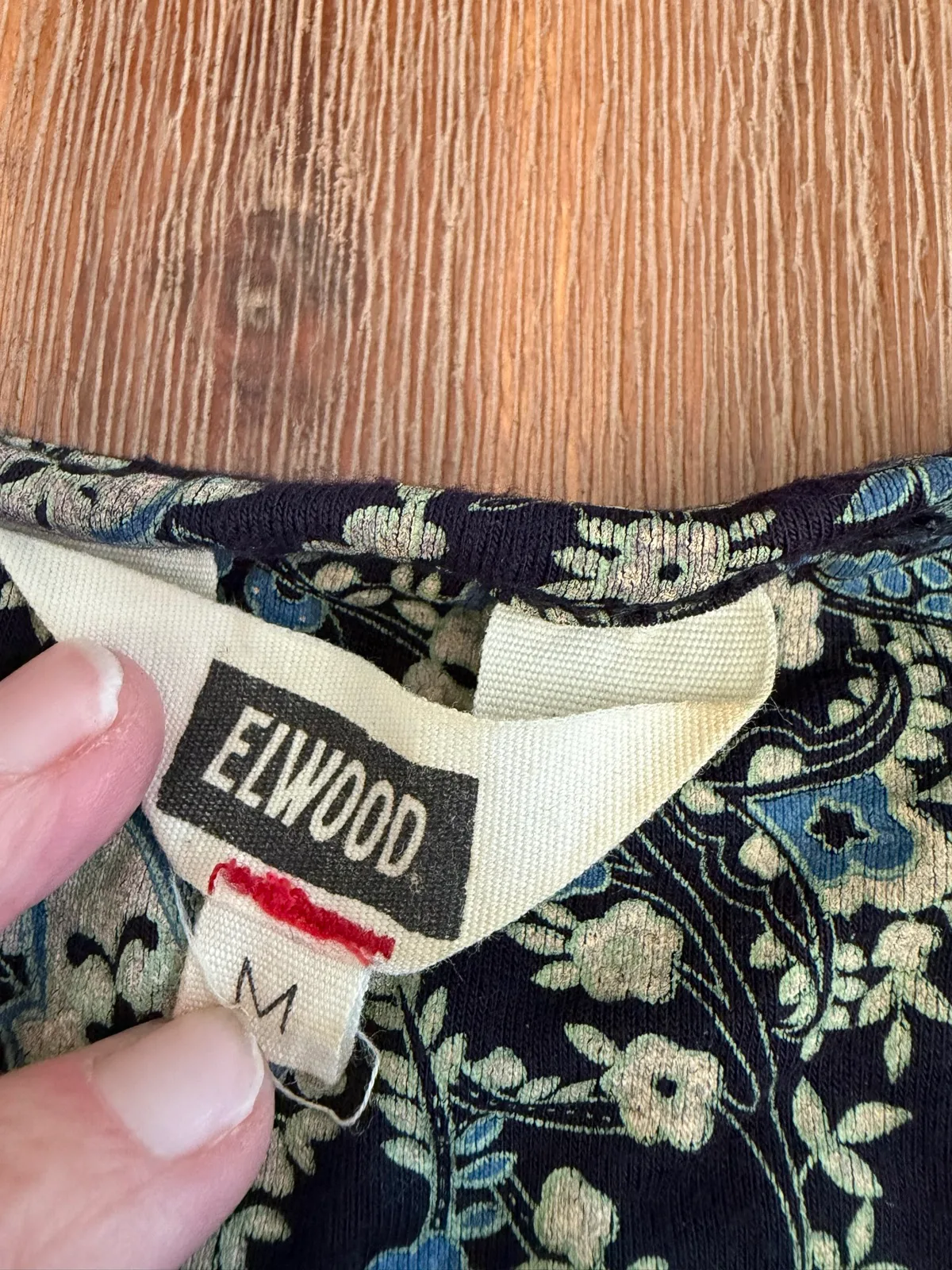 Elwood long sleeve print dress size m – photo 2