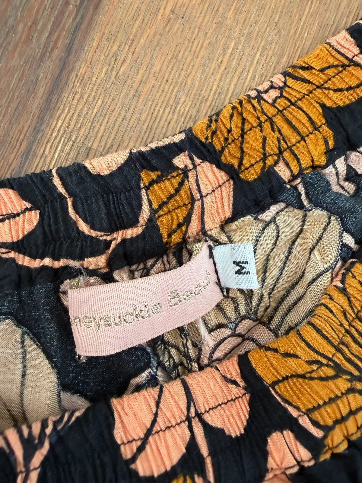 Honeysuckle beach vintage inspired lounge pants size m — photo 2