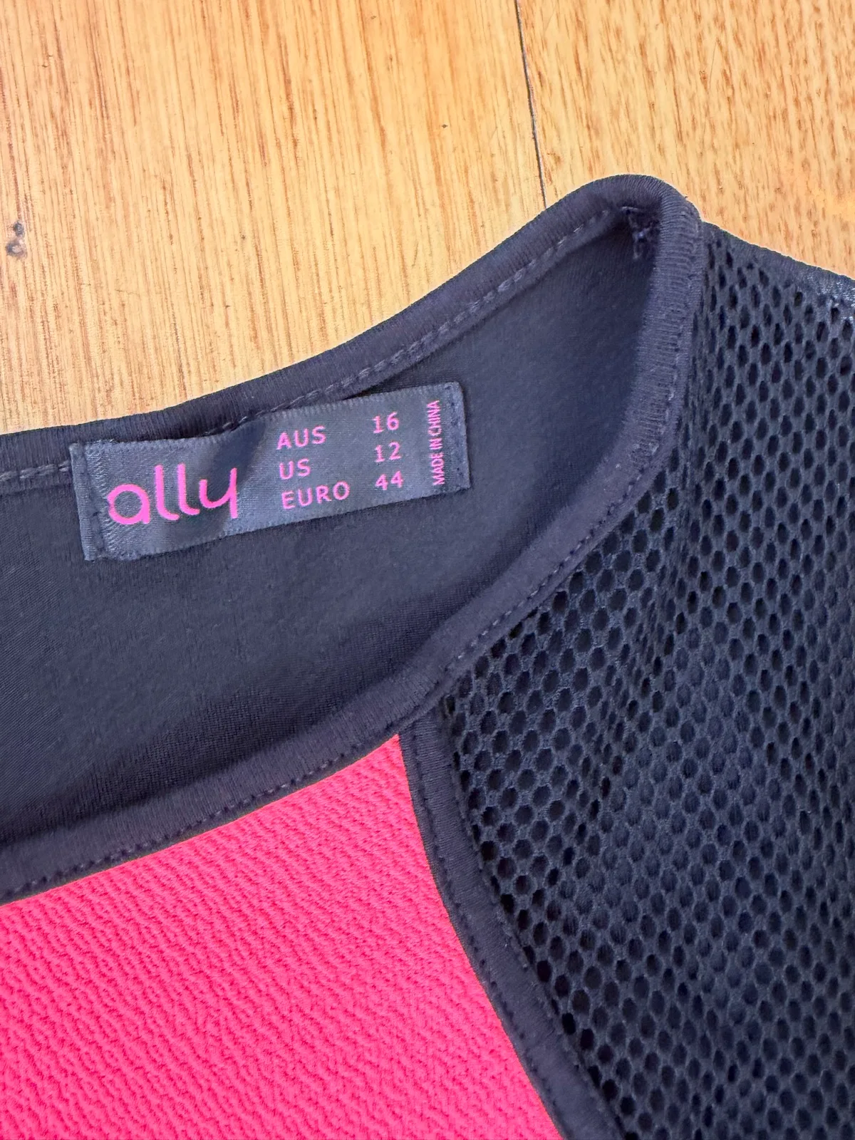 Ally colour block body con dress size 16 – photo 2