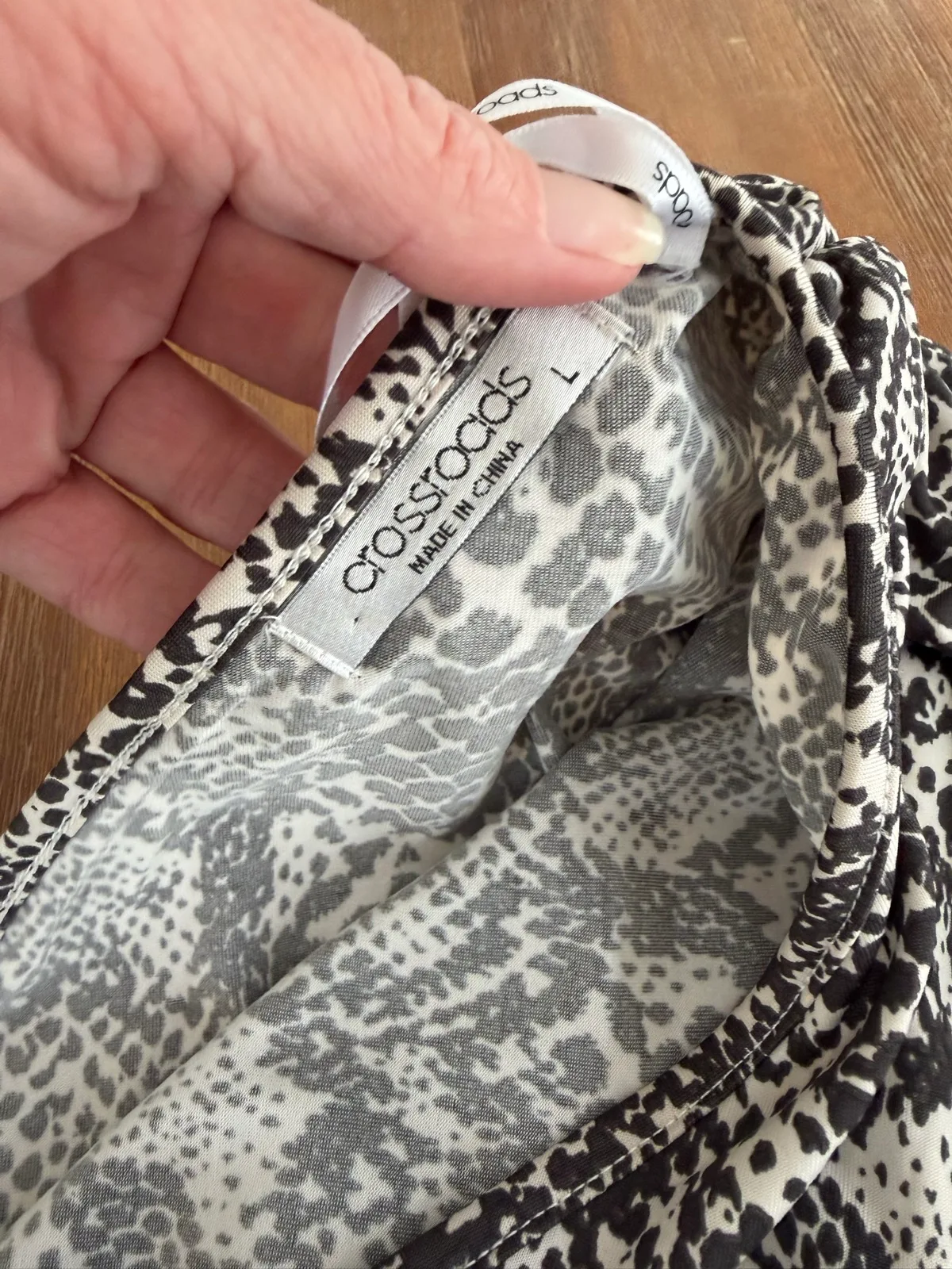 Crossroads size L snake print dress – photo 2