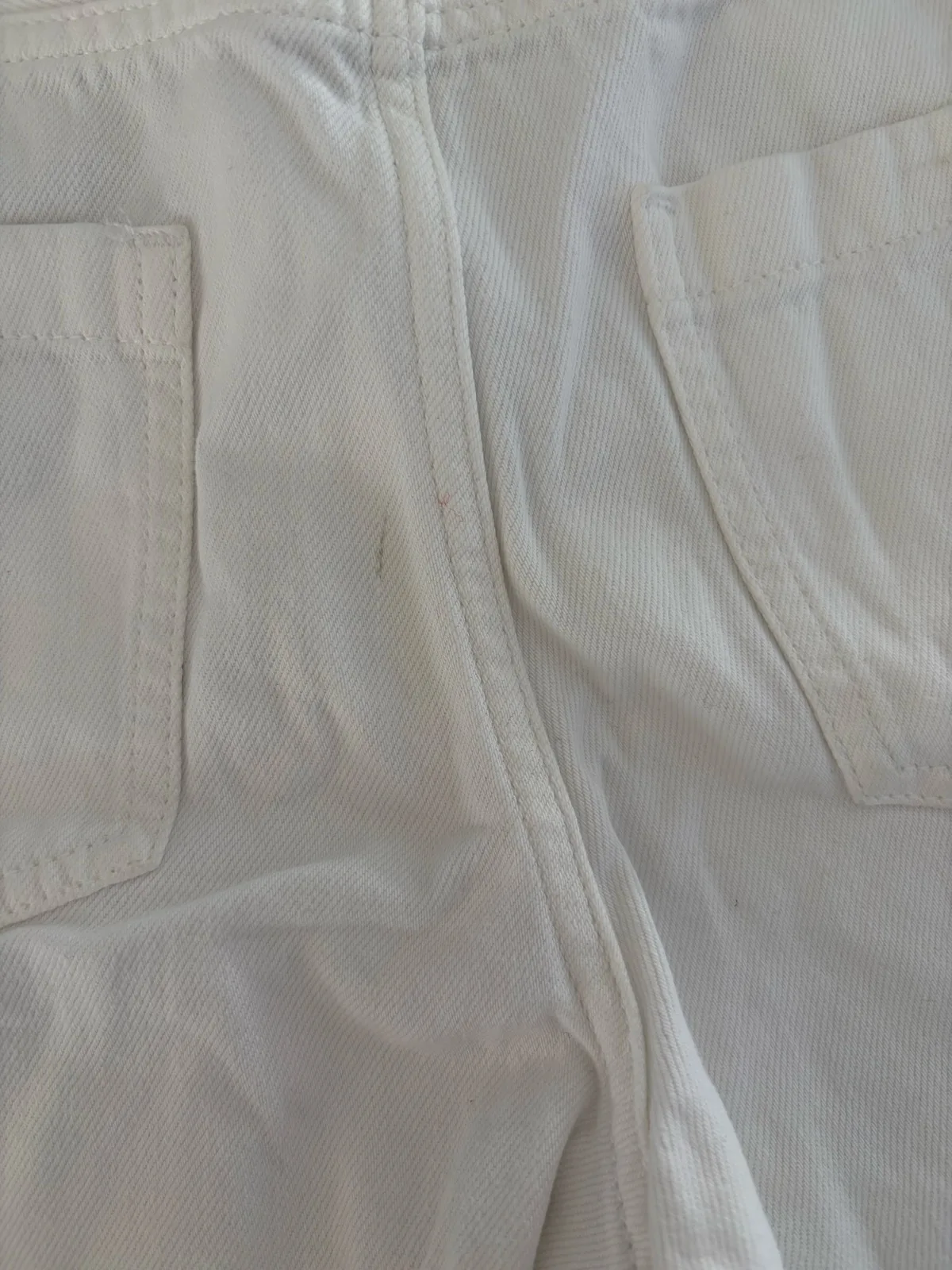Country road white denim shorts size 6 – photo 3