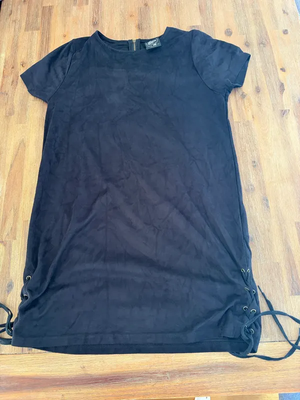 All about eve faux suede t-shirt dress size 12