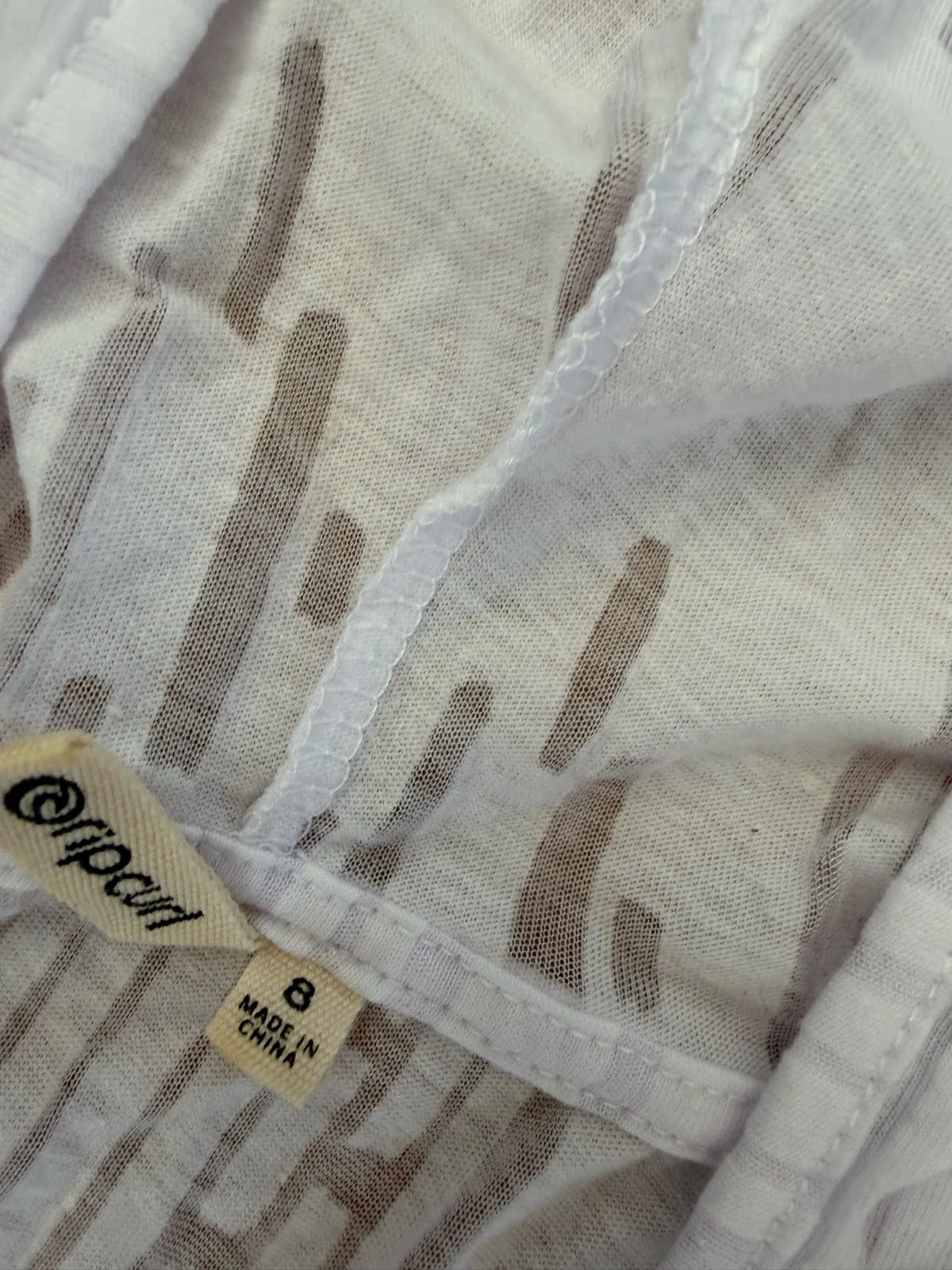 Ripcurl hooded beach cover up size 8 – photo 2