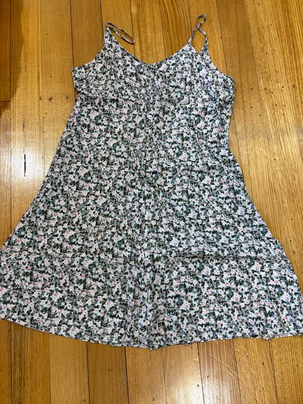 Cliques floral mini slip dress size 14