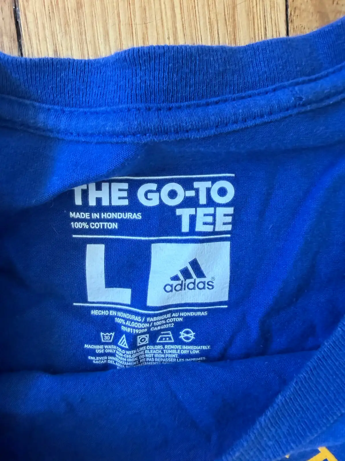 Golden state warriors tee by Adidas size L – photo 2