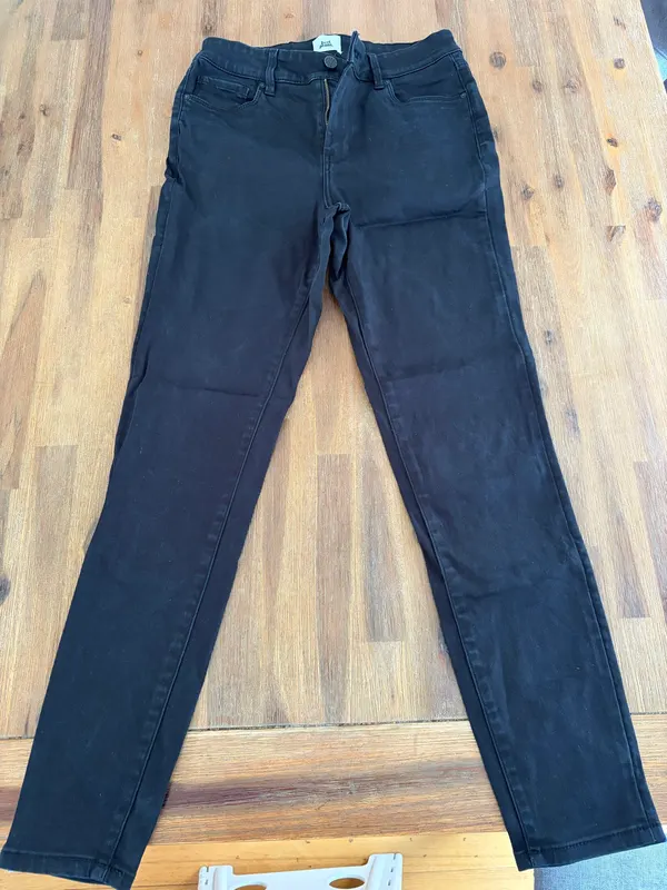 Just jeans luxe sateen skinny high rise size 10