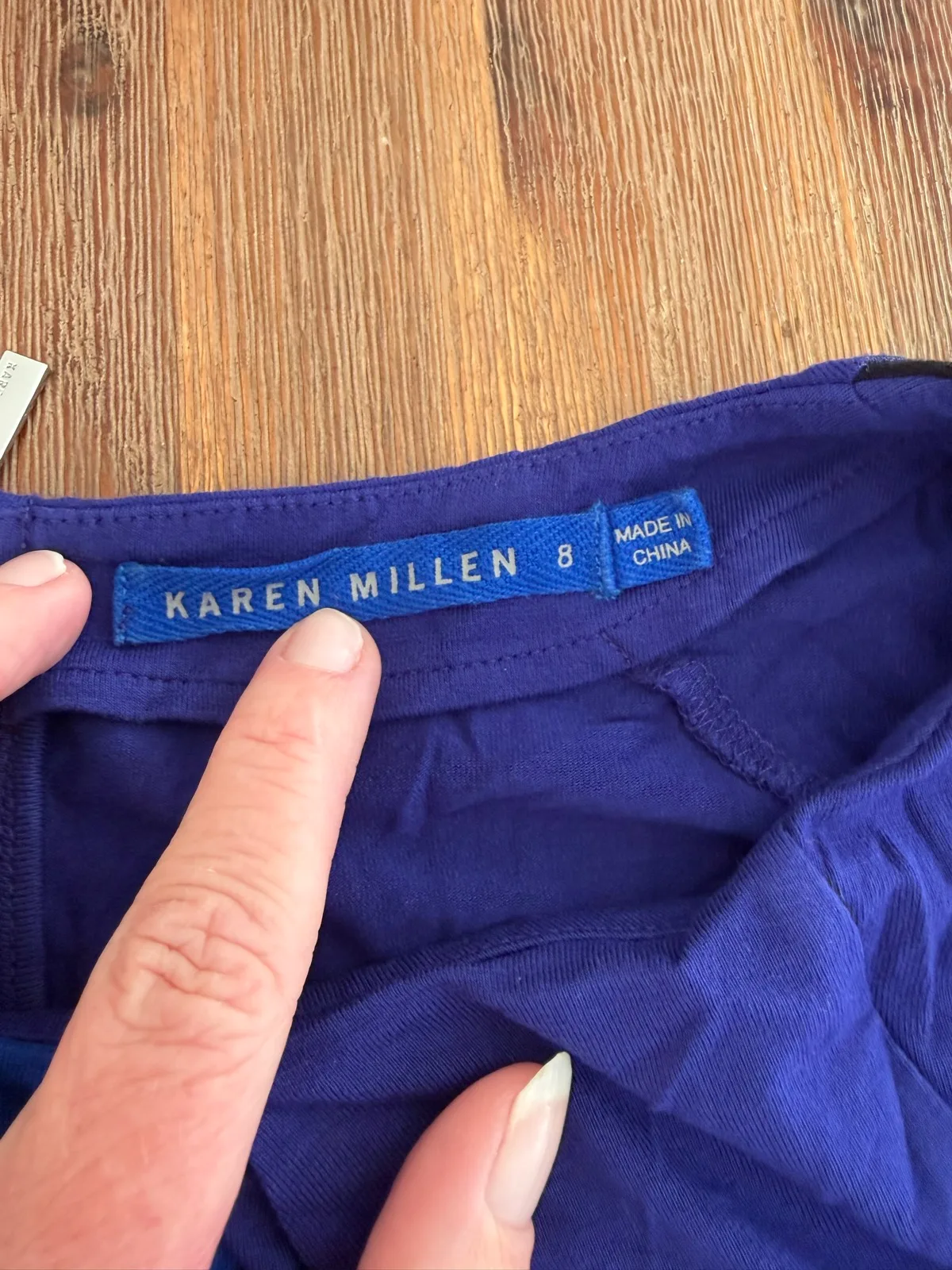 Karen Millen cap sleeve top size 8 – photo 2