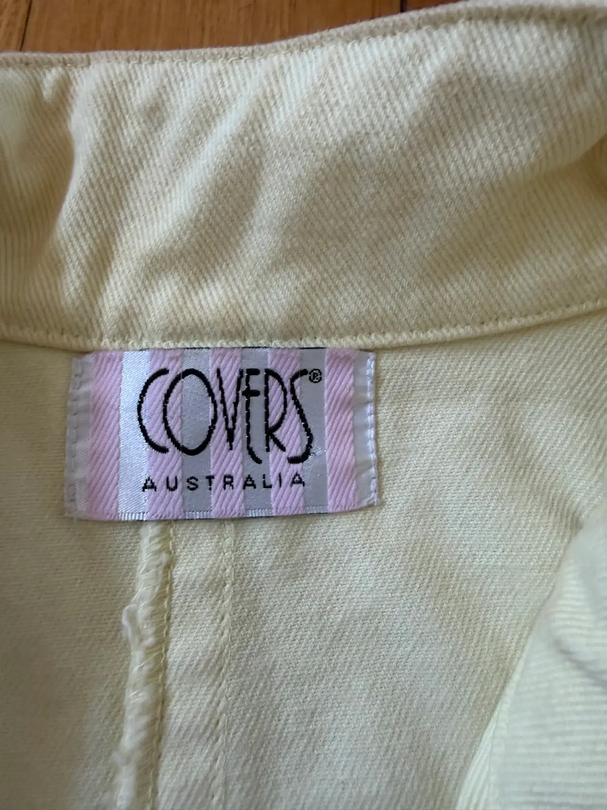 Vintage covers zip up jacket size 14 – photo 3