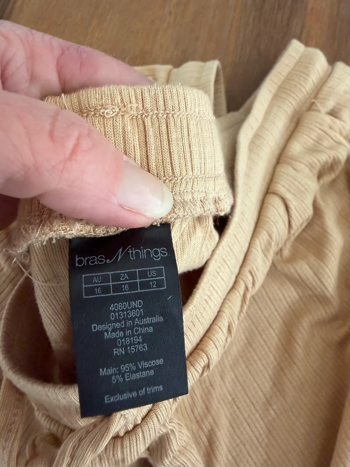 Bras n things lounge pants size 16 — photo 2