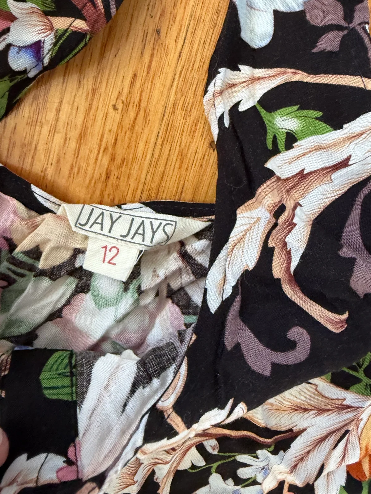 Jay jays floral print dress size 12 – photo 2