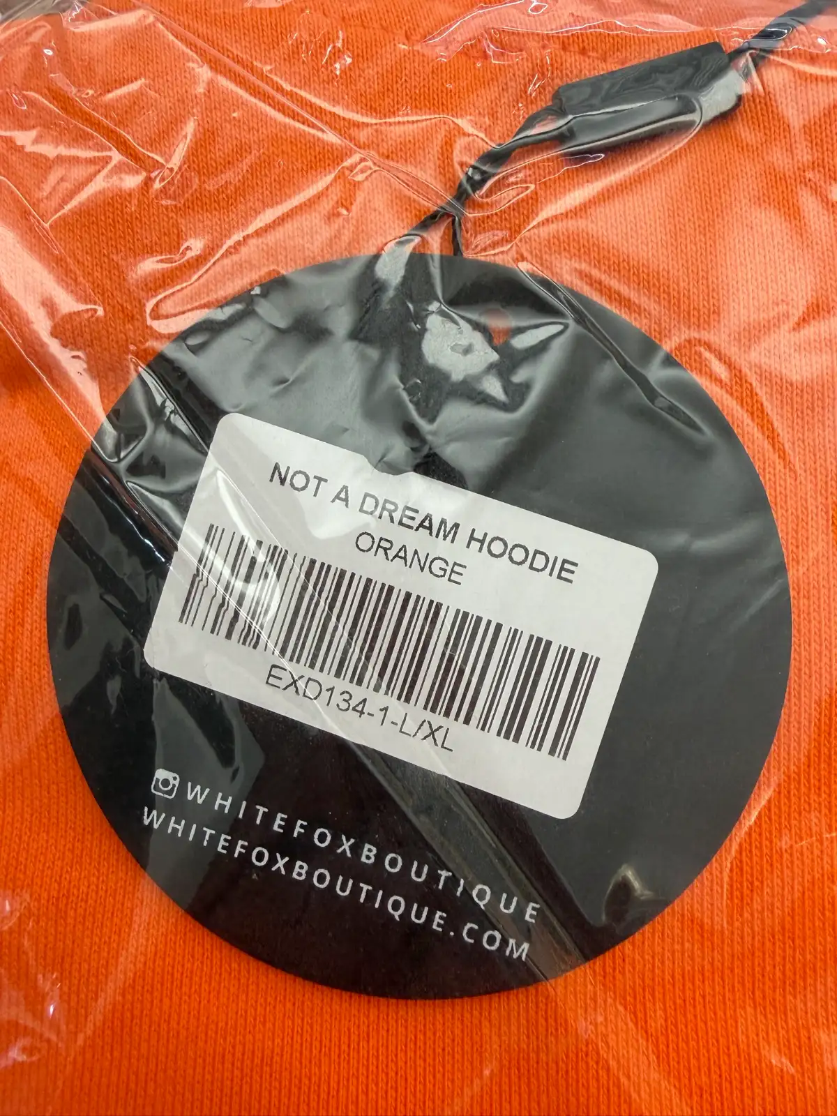 White fox hoodie size L /XL – photo 3