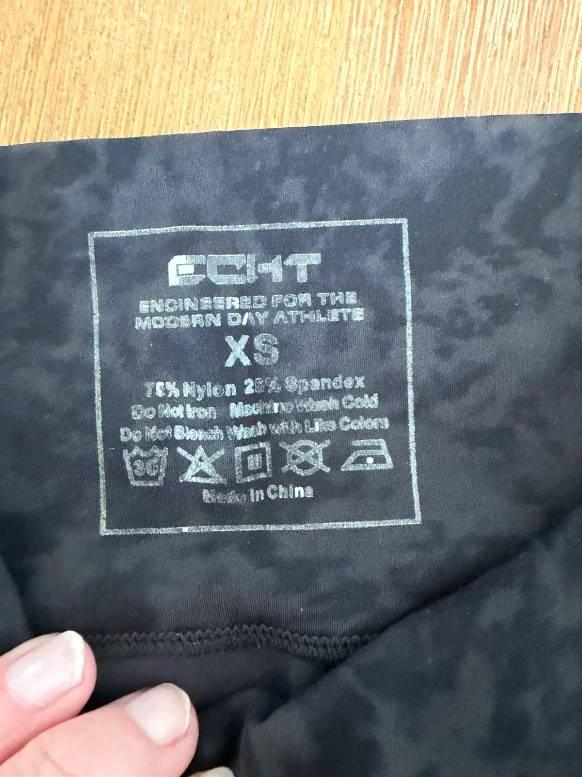 Echt black camo leggings size xs – photo 2