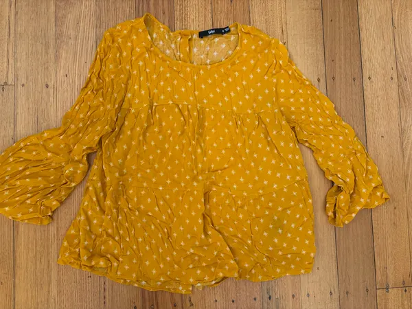 Sportsgirl boho peasant blouse size 12