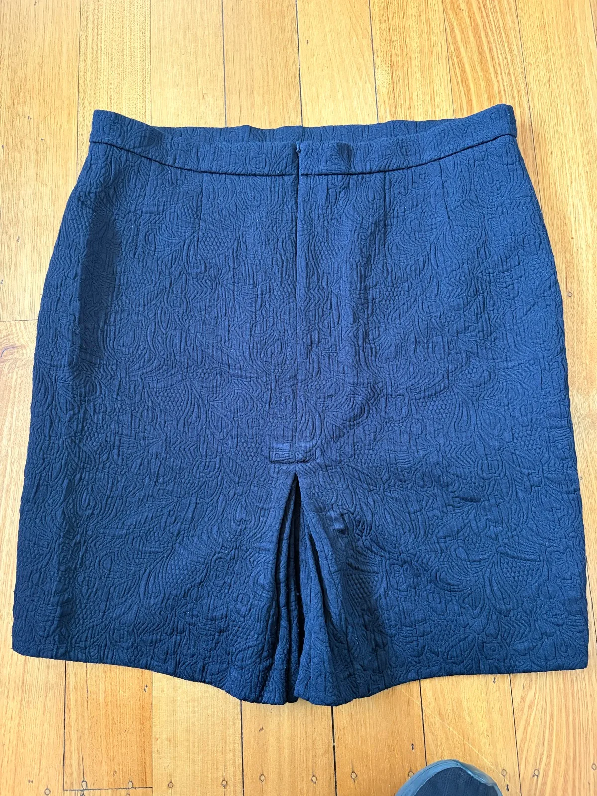 COOP by Trelise Cooper Black Textured Jacquard skirt size 16 — photo 3