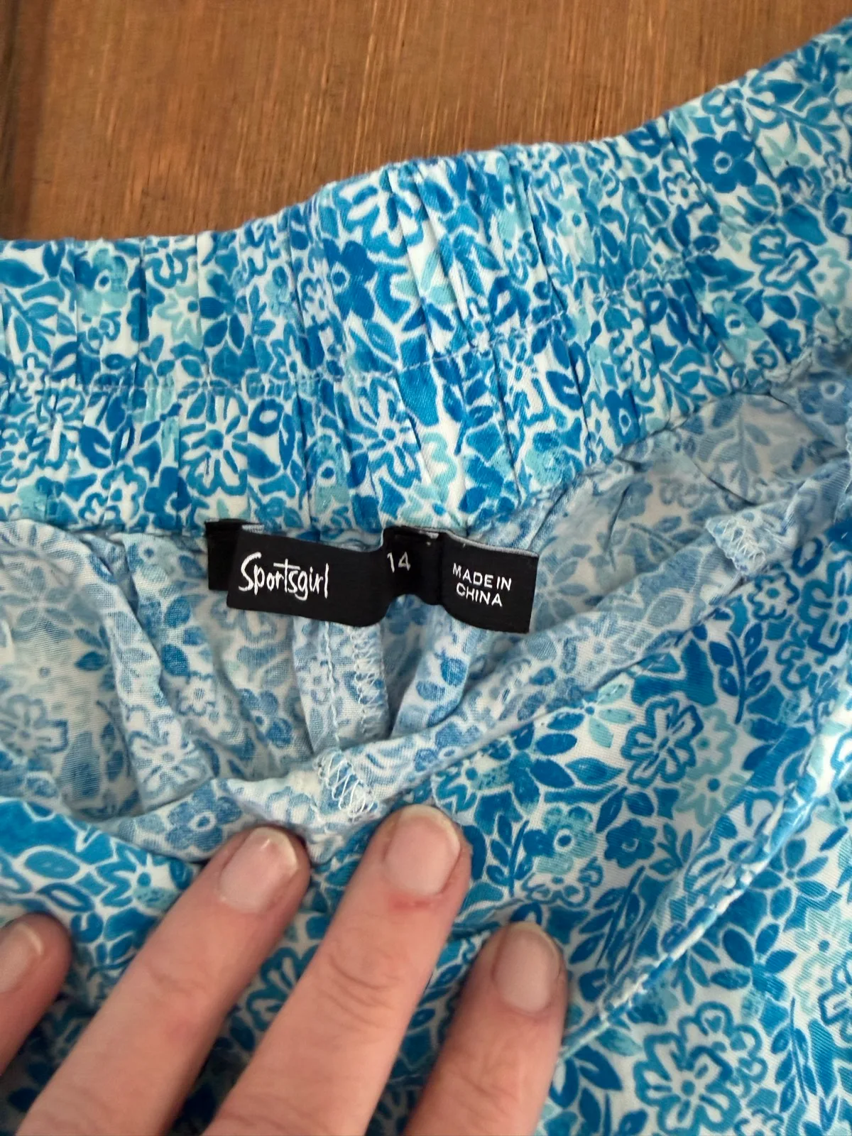 Sportsgirl floral wide leg pants size 14 — photo 3