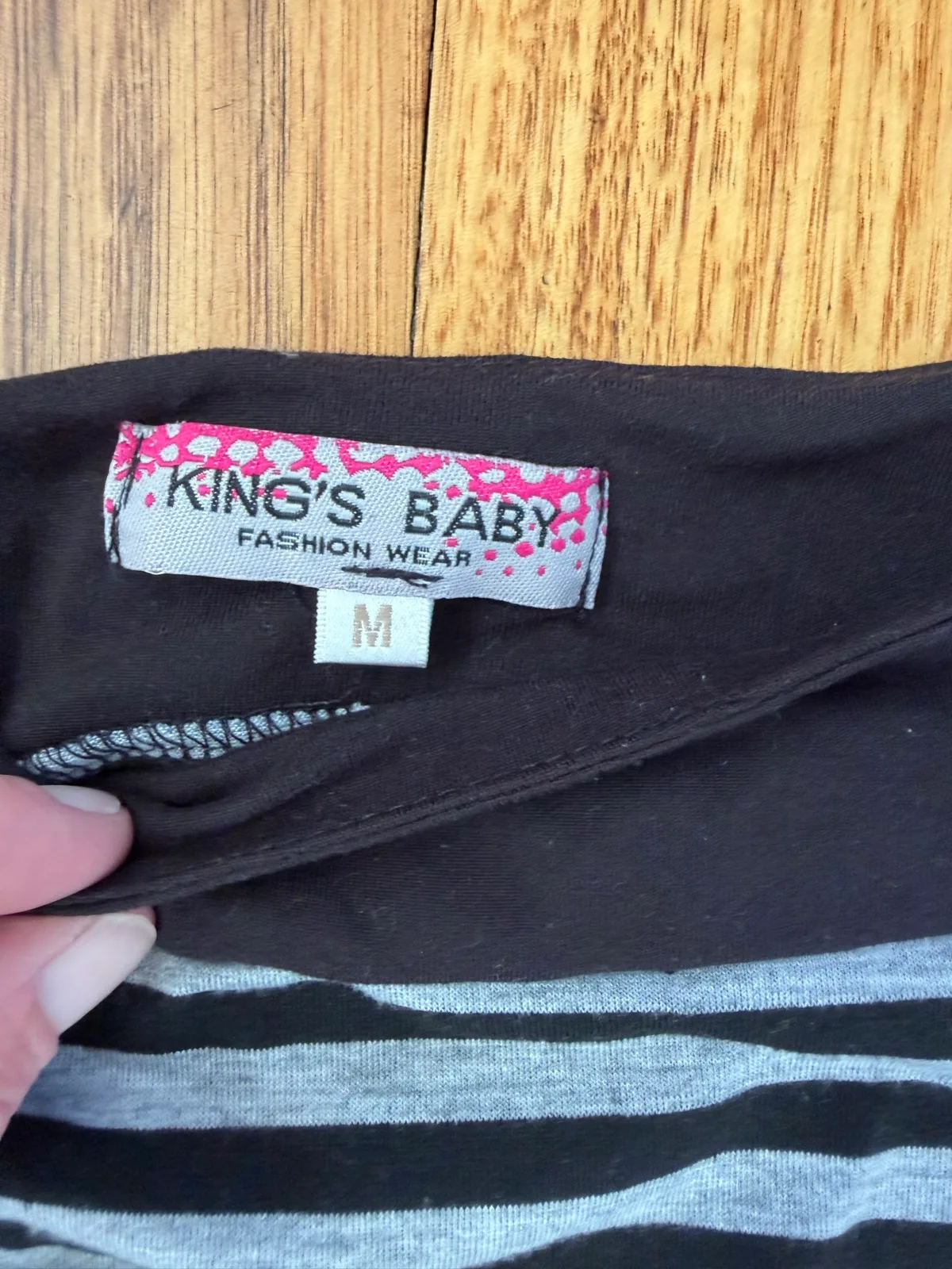 Kings baby long sleeve body con dress size m – photo 2