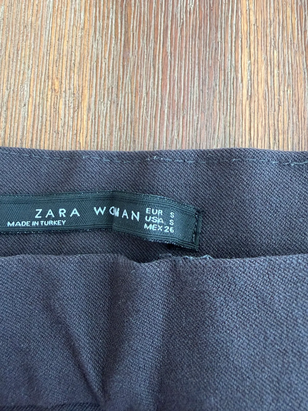 Zara grey skinny trousers size 8 — photo 2
