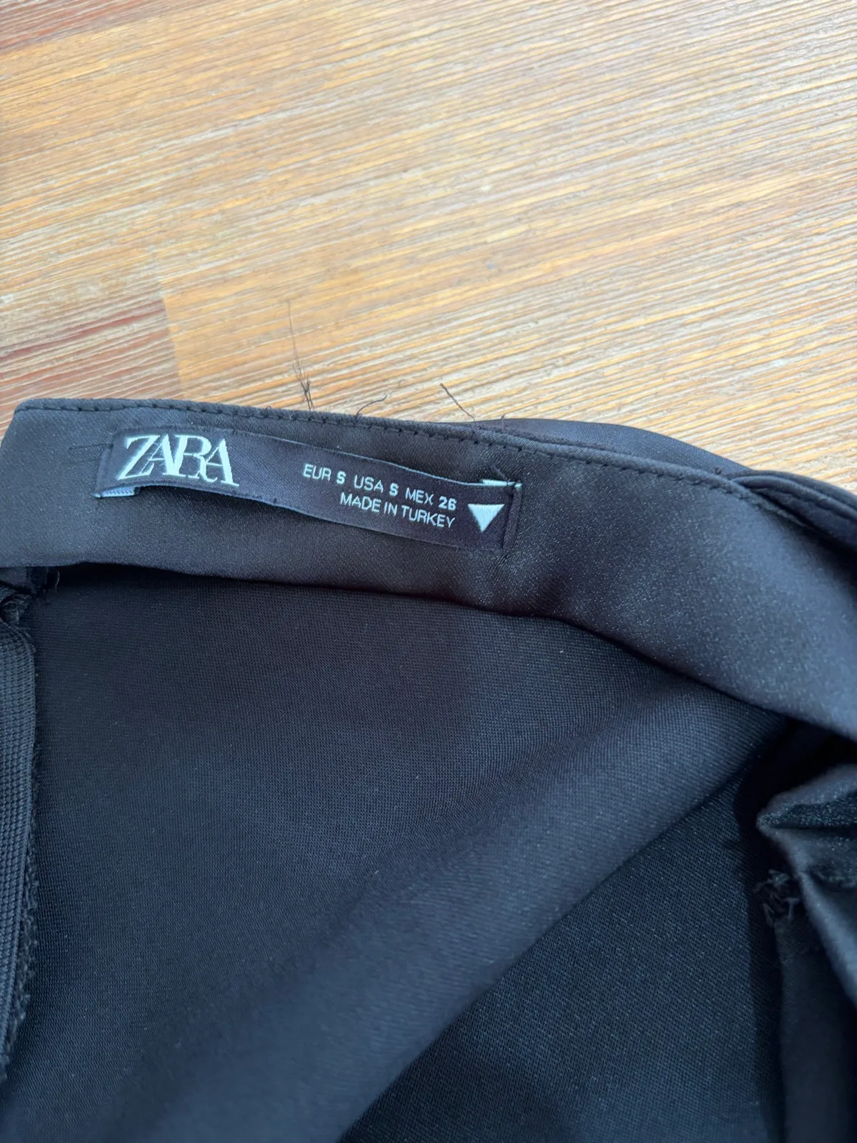 zara halter mini dress size s — photo 4