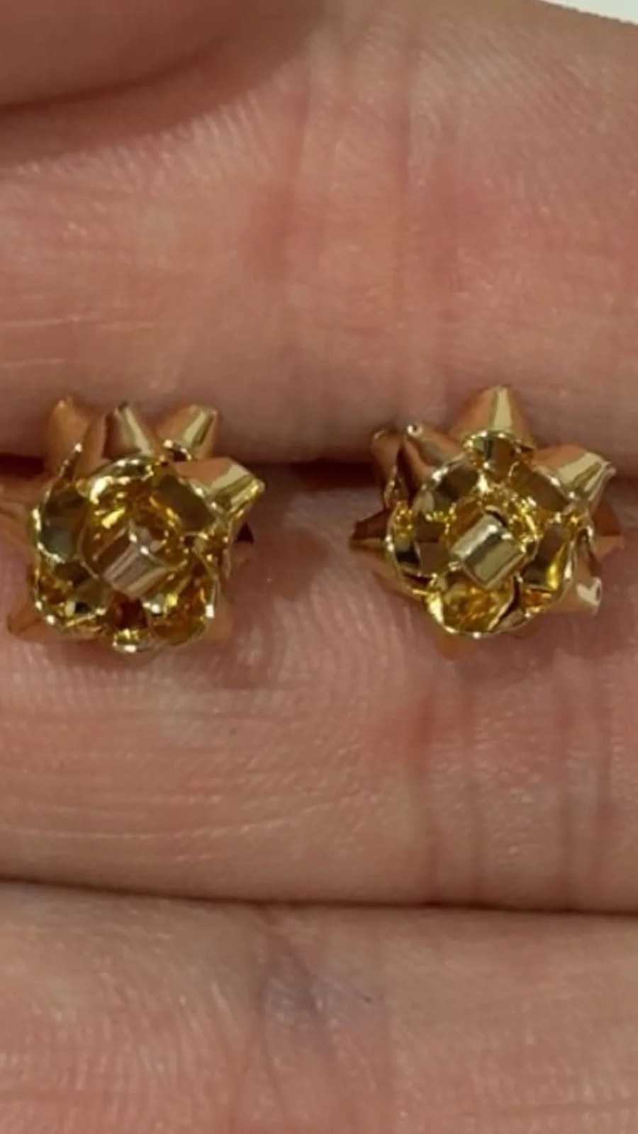 Real gold Plated earrings – photo 10