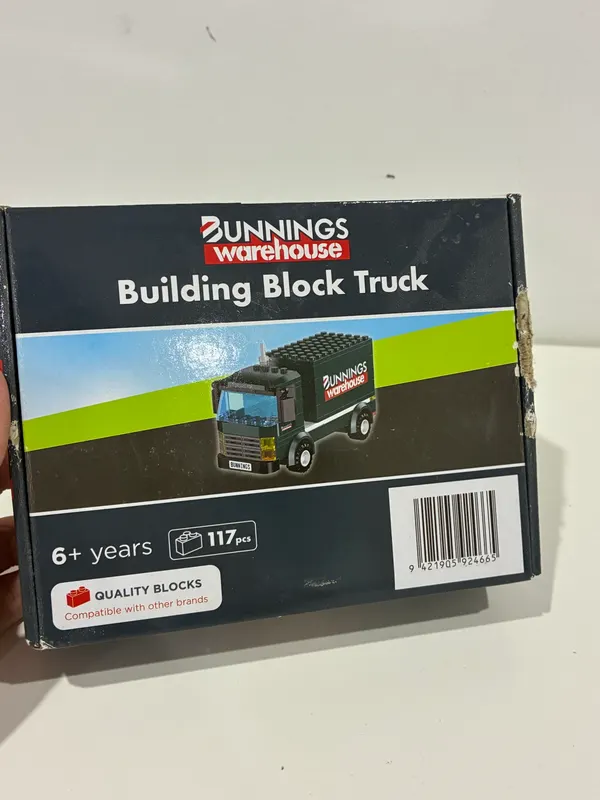Bunnings Building Block Truck