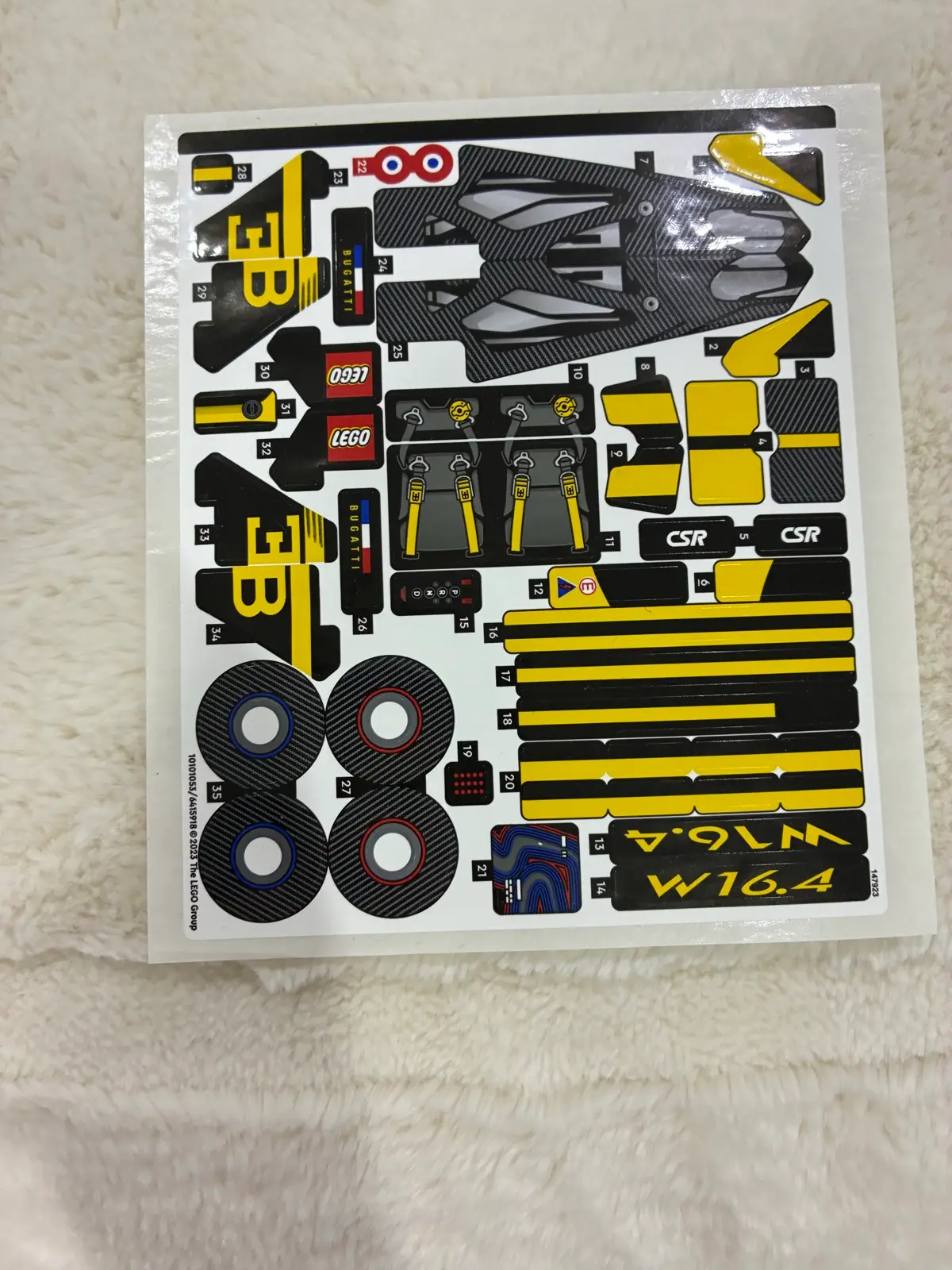 Lego technic Bugatti bolide – photo 5