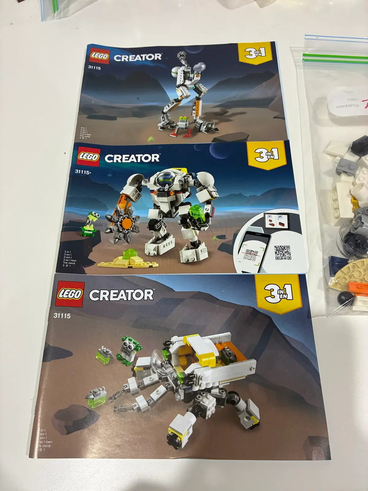LEGO Creator 3-in-1 Space Mining Mech Set 31115 – photo 3