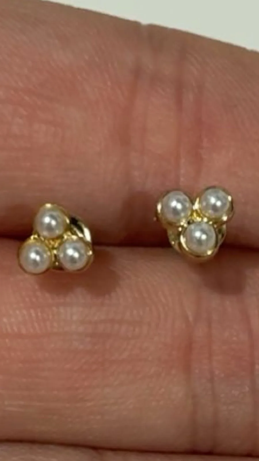 Real gold Plated earrings – photo 8