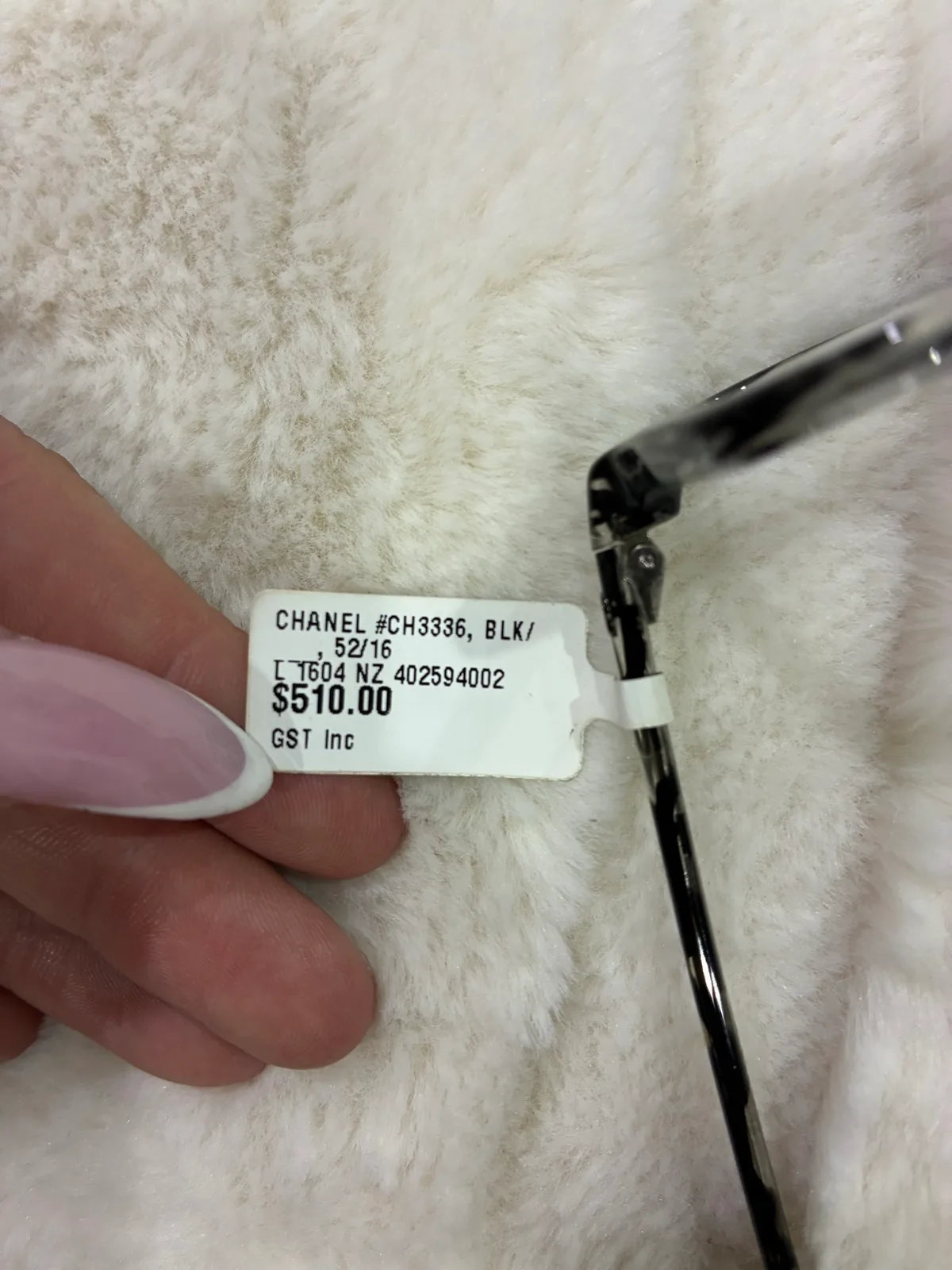 Vintage Chanel black glassesframe with case – photo 4