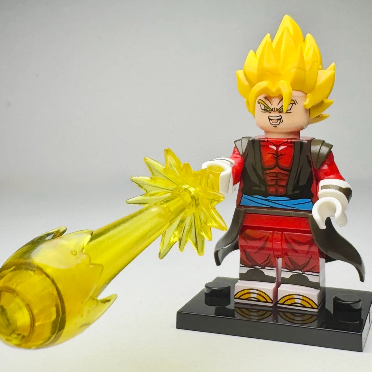 Dragonball Anime - Vegeto (SS) Custom Brick Minifigure – photo 3