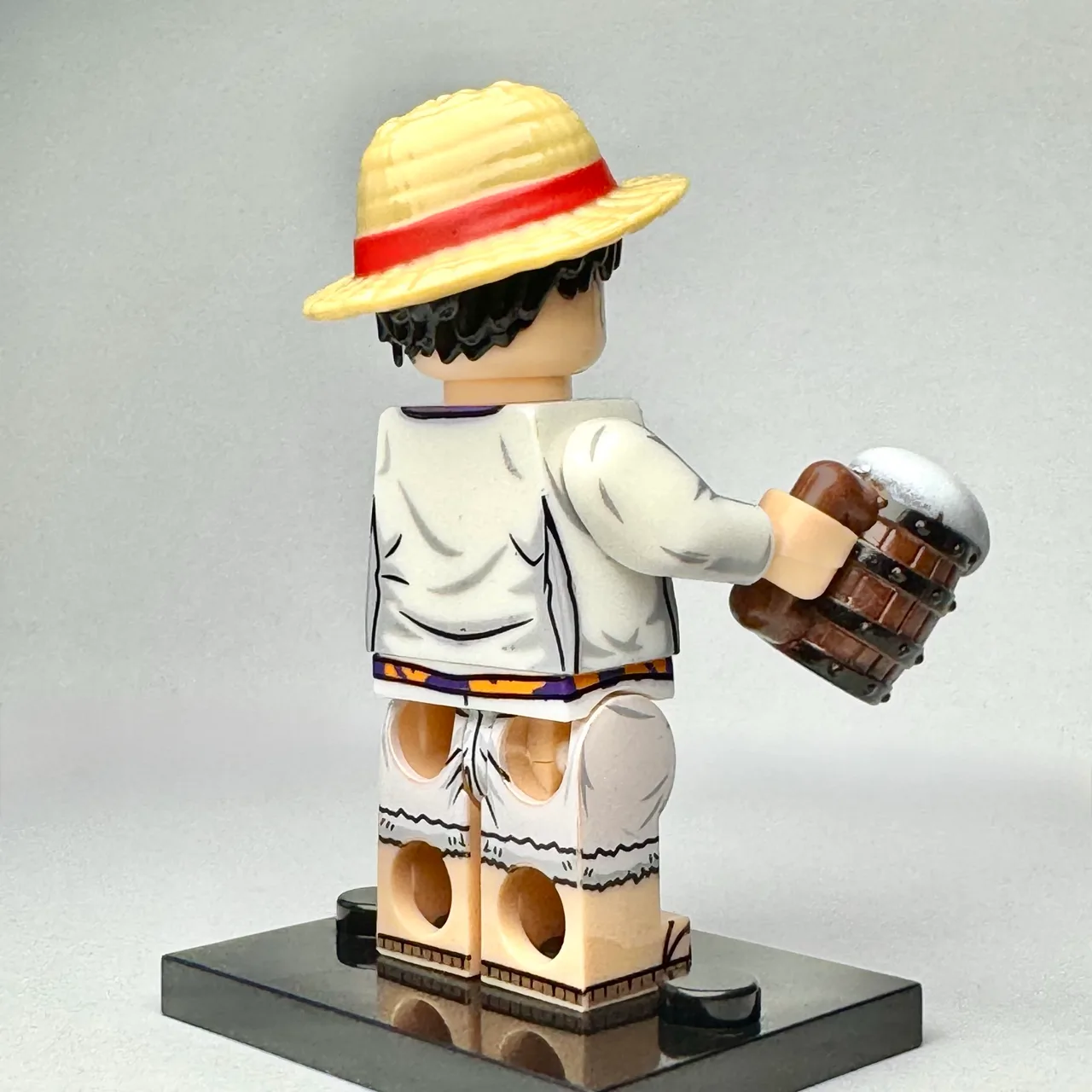 Monkey D. Luffy - One Piece Cistom Brick Minifigure (2078) – photo 3