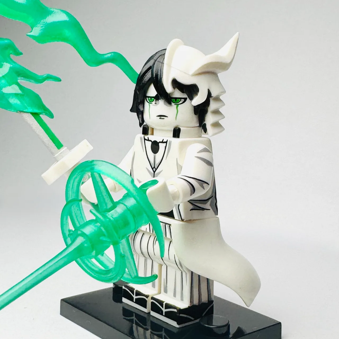 Bleach Anime - Ulquiorra Cifer Custom Brick Minifigure – photo 2
