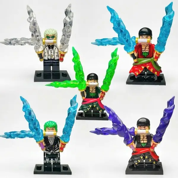 Roronoa Zoro (Set of 5) - One Piece Anime Minifigures