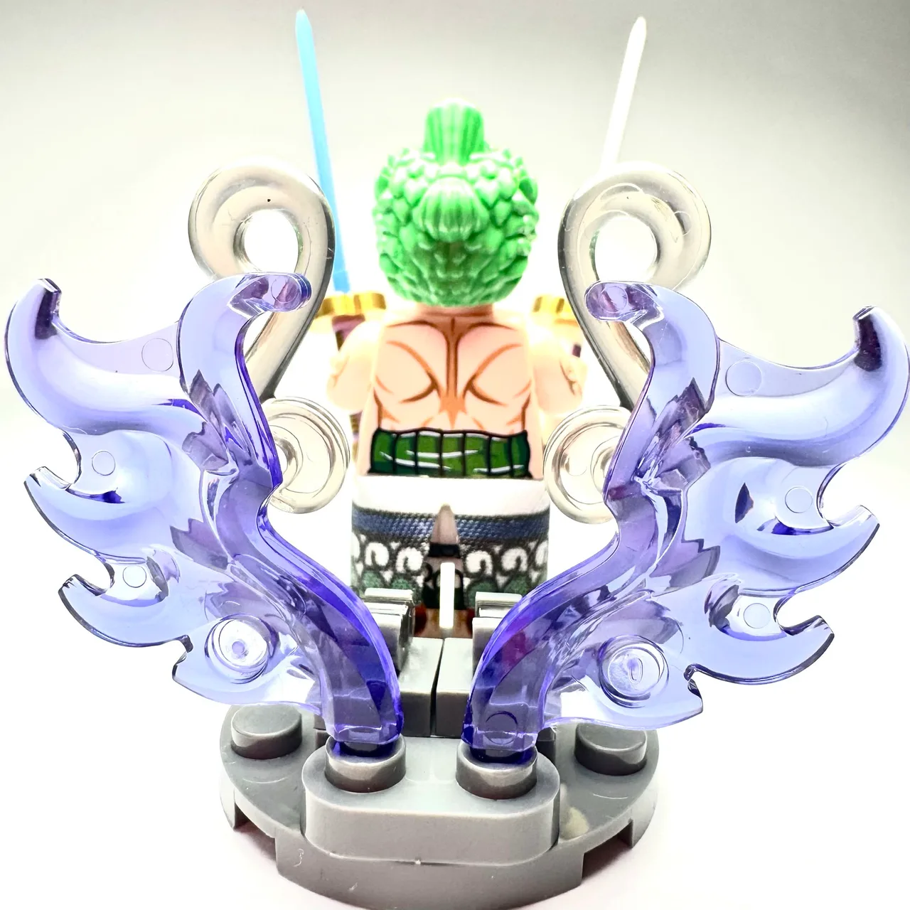 Roronoa Zoro - One Piece Anime Custom Brick Minifigure (057) – photo 4