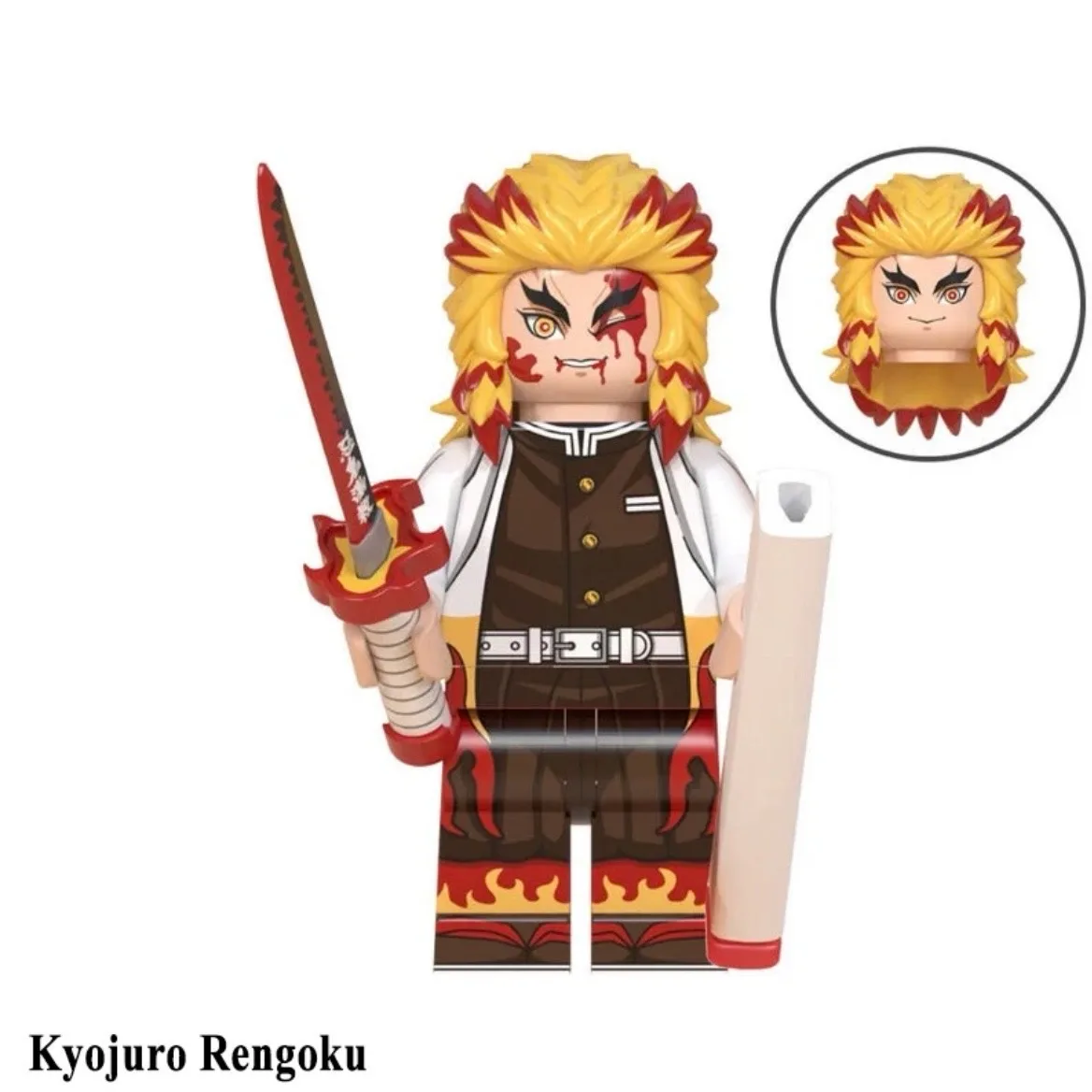 Demon Slayer (Set of 8) A - Anime Custom Brick Minifigures – photo 2