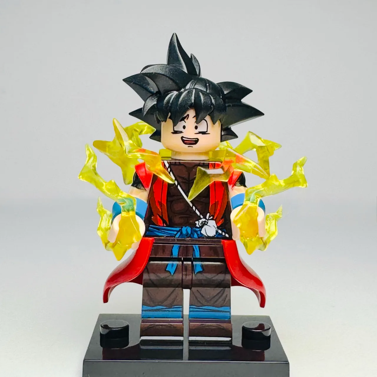 Dragonball Anime - Goku (Xeno) Custom Brick Minifigure – photo 2