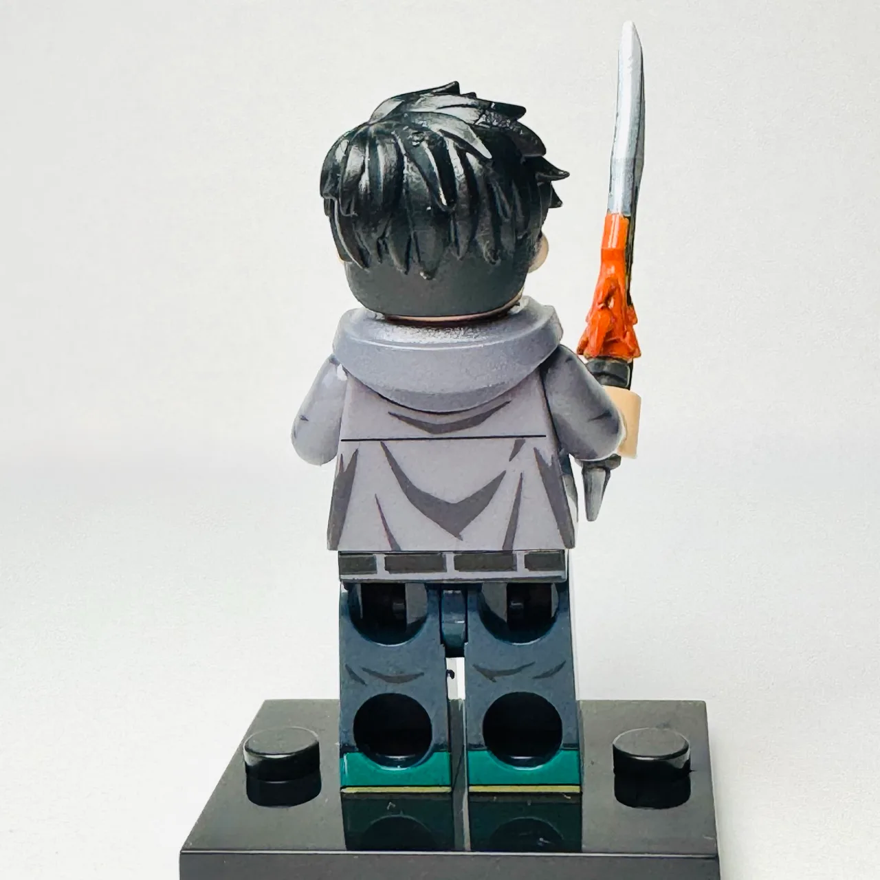 Solo Leveling - Sung Jinwoo Custom Brick Minifigure (3029) – photo 3