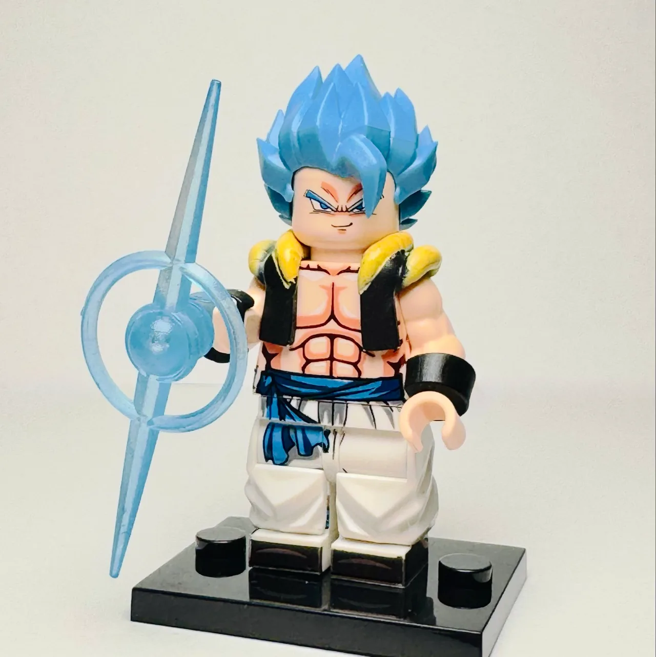Dragonball Anime - Gogeta (SSGSS) Custom Brick Minifigure – photo 2