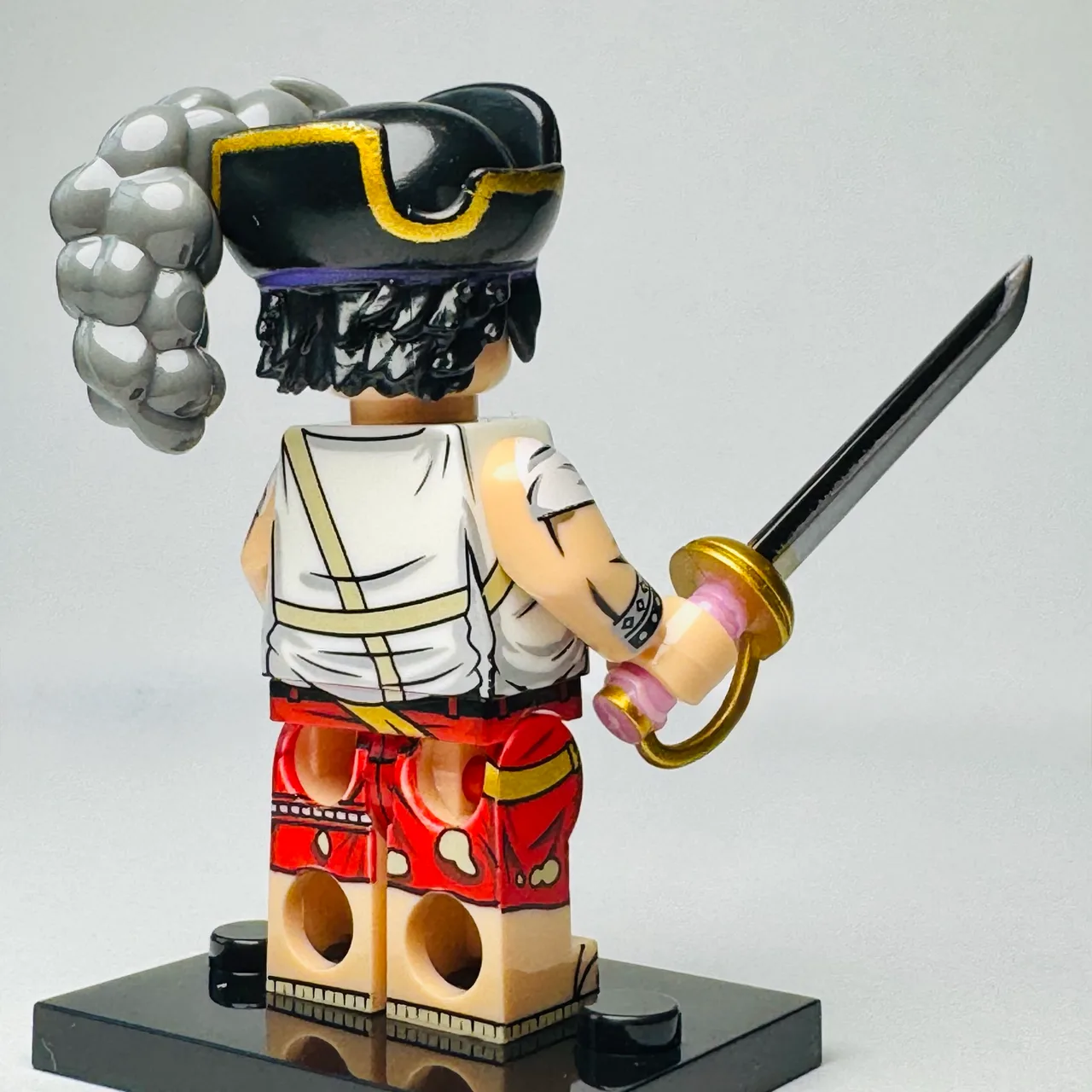 Monkey D. Luffy - One Piece Custom Brick Minifigure (2070) – photo 4