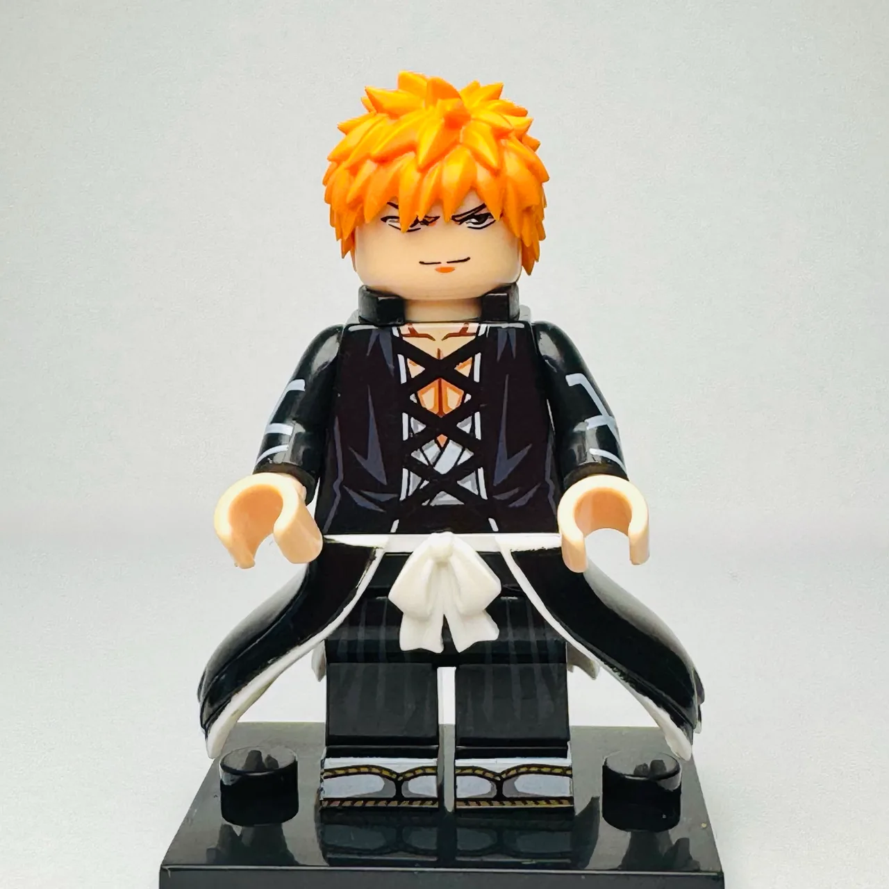 Bleach Anime - Ichigo Kurosaki Custom Brick Minifigure – photo 3