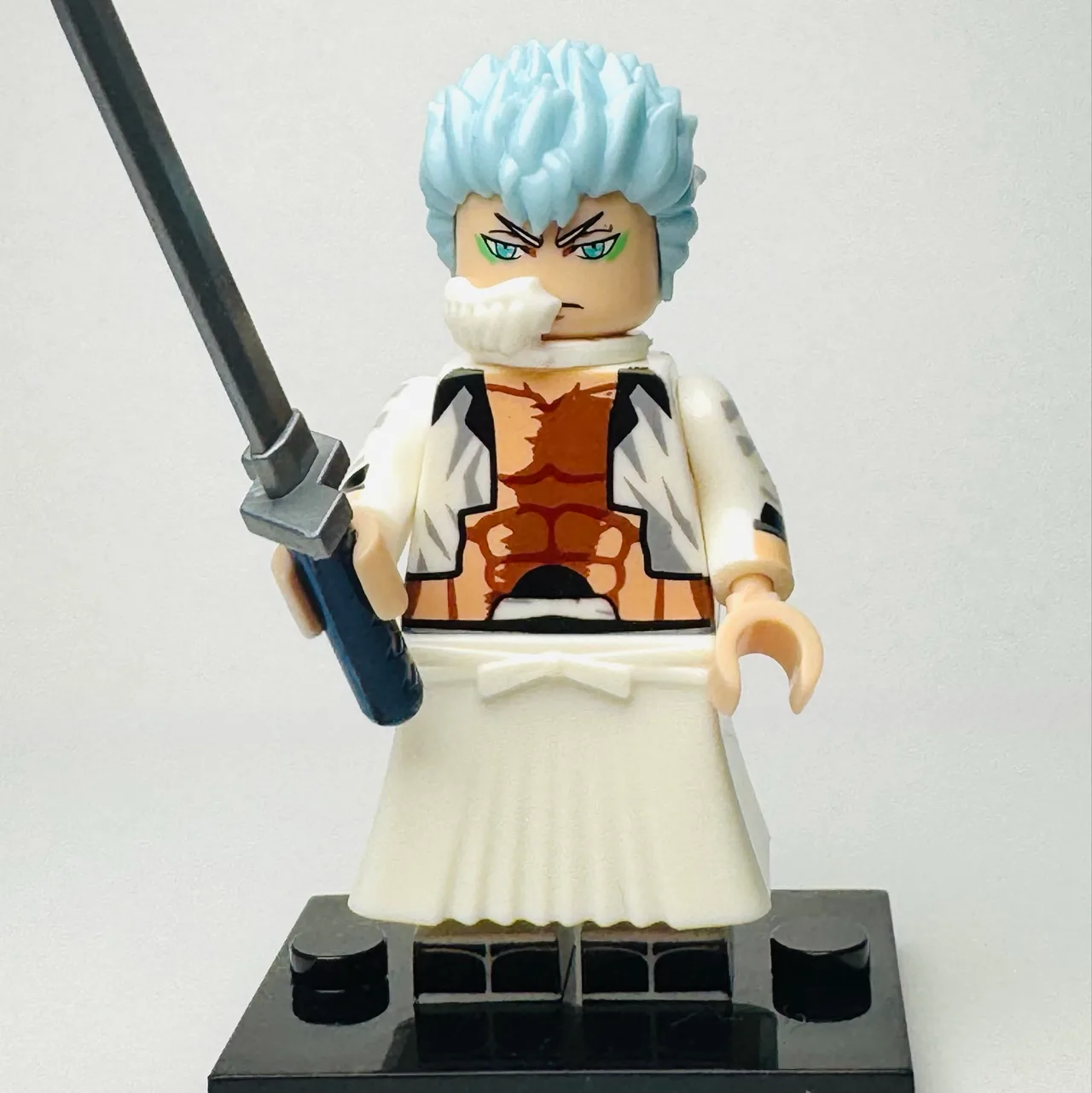 Bleach Anime - Grimmjow Custom Brick Minifigure – photo 3