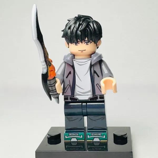 Solo Leveling - Sung Jinwoo Custom Brick Minifigure (3029)