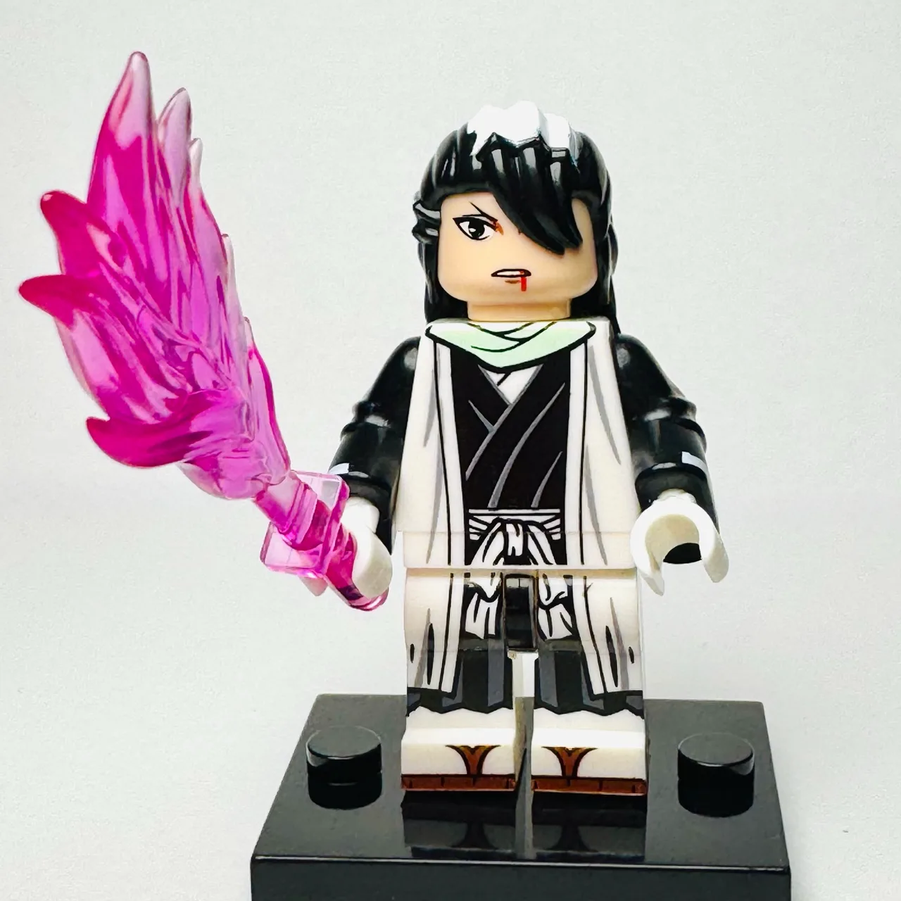 Bleach Anime - Byakuya Kuchiki Custom Brick Minifigure – photo 4