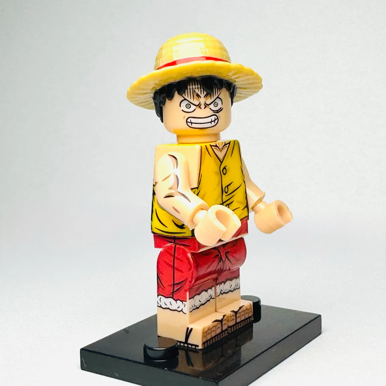 Monkey D. Luffy - One Piece Custom Brick Minifigure (2044) – photo 2