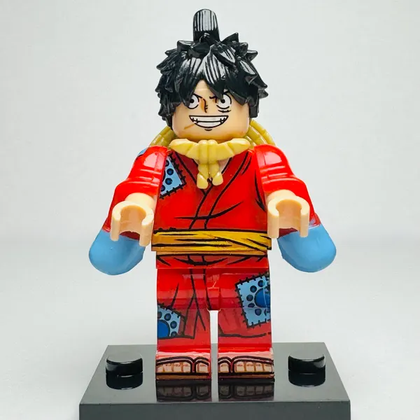 Monkey D. Luffy - One Piece Anime Custom Brick Minifigure (2030)