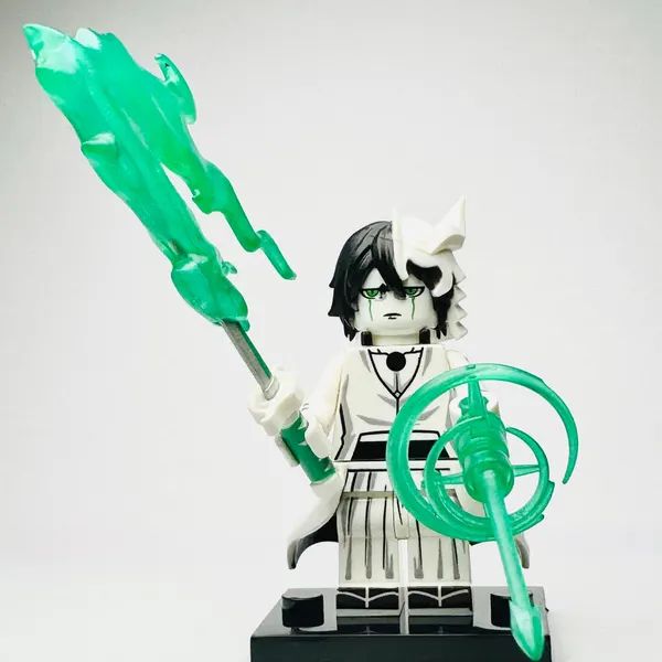 Bleach Anime - Ulquiorra Cifer Custom Brick Minifigure