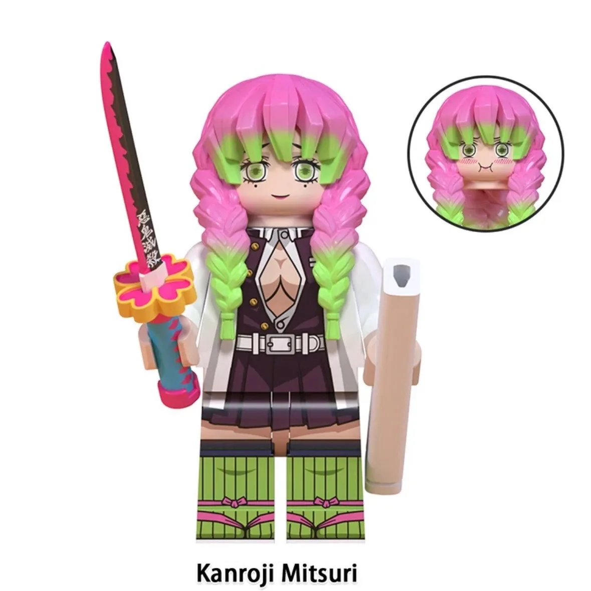 Demon Slayer (Set of 8) B - Anime Custom Brick Minifigures – photo 5